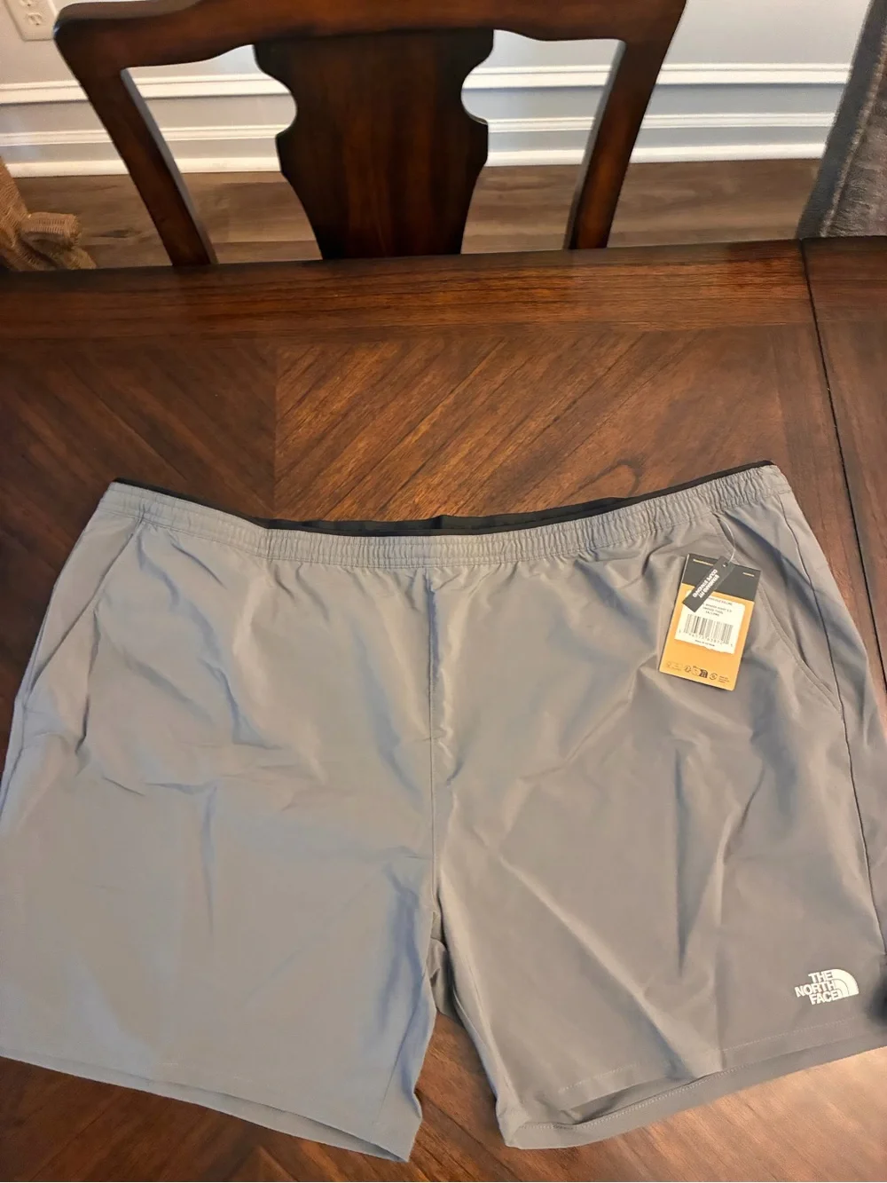 The North Face Mens Big Wander Short 2.0, 5X, LNG, Smoked Pearl New